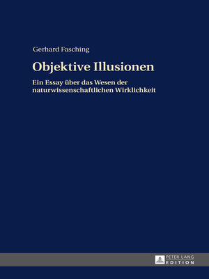 cover image of Objektive Illusionen
